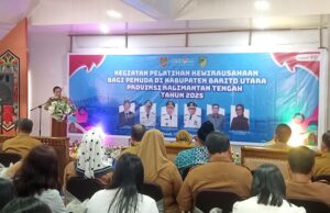 Sekda Barito Utara Dorong Pemuda Jadi Penggerak Ekonomi Melalui Pelatihan Kewirausahaan