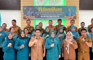Pj Ketua TP PKK Barito Utara Ajak TP PKK Desa Se Lahei Barat Aktif Dukung Program Pembangunan