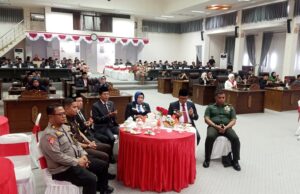 Rapat Paripurna DPRD Barito Utara Dengarkan Pidato Kenegaraan Presiden RI dalam Rangka HUT ke-80 Kemerdekaan