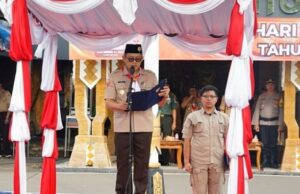 Peringatan Hari Pramuka ke 64, Pj Bupati Tegaskan Semangat Pramuka Berjiwa Pancasila