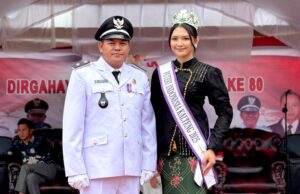 Pemdes Sabuh Meriahkan HUT ke-80 RI, Hadirkan Putri Indonesia Kalteng 2025 sebagai MC