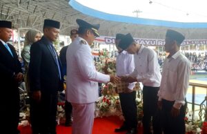 268 Narapidana Terima Remisi Umum HUT ke 80 RI, Pj Bupati Serahkan Langsung di Arena Tiara Batara