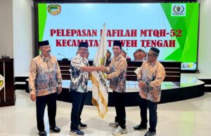 Kafilah Teweh Tengah Siap Tampilkan yang Terbaik di MTQH ke-52 Barito Utara