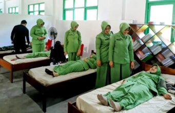 Peringati HUT TNI ke-80, Kodim 1013 Muara Teweh Gelar Donor Darah Massal