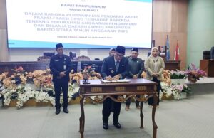 APBD Perubahan Disepakati, Pj Bupati Minta Kepala OPD Siapkan Langkah Pelaksanaan Program