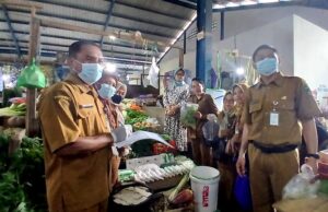 Pastikan Pangan Aman, Tim GEMPUR Pasar Lakukan Pengawasan di Pasar Pendopo Muara Teweh