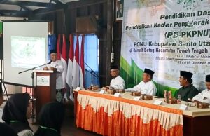 Ketua PWNU Kalteng Ajak PCNU Barito Utara Jadi Pionir Penguatan Kaderisasi NU