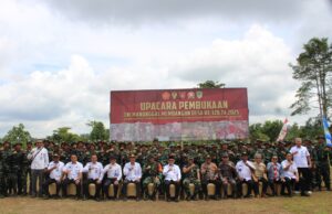 TMMD Reguler ke 126 di Desa Jamut Sebagai Wujud Nyata Pemerataan Pembangunan dan Ketahanan Wilayah