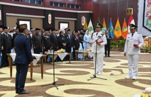 Gubernur Kalteng Ajak Bupati dan Wabup Barito Utara Baru Wujudkan Pembangunan Berkah dan Sejahtera