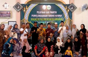 Majelis Taklim Rijalul Amanah Gelar Pelatihan dan Praktik Penyelenggaraan Jenazah