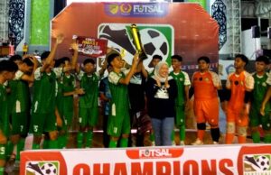 Futsal Pelajar 2025 Resmi Ditutup, Bupati Apresiasi Semangat Sportivitas dan Persaudaraan