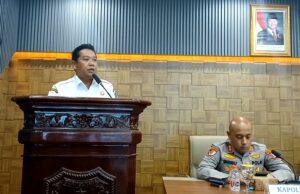Wakil Bupati Barito Utara Lepas Peserta Upacara HSP dan IBAB