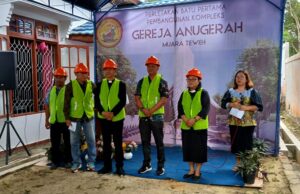 Peletakan Batu Pertama Gereja Anugerah Muara Teweh, Wujud Iman dan Kebersamaan Jemaat
