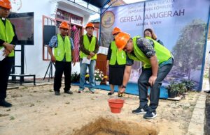 Bupati Dukung Pembangunan Gereja Anugerah dan Kantor Sekretariat MPH GKE Anugerah Muara Teweh