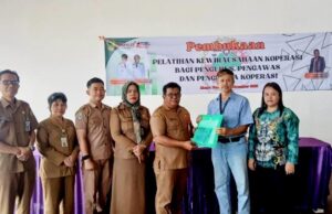 Disnakertranskop UKM Barut Gelar Pelatihan Kewirausahaan Koperasi Merah Putih