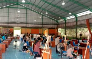 Hari Kedua Lomba Seni Kaligrafi Al-Qur’an MTQH XXXIII Kalteng Berjalan Lancar