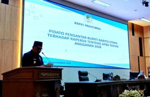 Bupati Sampaikan Raperda APBD Barito Utara Tahun 2026 pada Rapat Paripurna