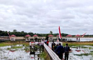 Kafilah MTQH Kalteng Menikmati Objek Wisata Barito Utara, Disbudparpora Siapkan Panggung Kehormatan