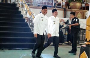 Bupati Barito Utara Sampaikan Laporan Pelaksanaan MTQH XXXIII Kalteng