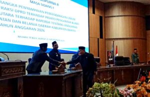 Fraksi Demokrat Soroti Defisit RAPBD 2026, Sampaikan Saran Penguatan Fiskal di Paripurna DPRD Barito Utara