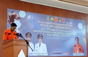 45 ASN BPBD Barito Utara Ikuti Pelatihan Pertolongan Pertama MFR