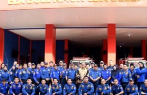 Bupati Barito Utara Tekankan Disiplin dan Kesiapsiagaan Jajaran Disdamkarmat