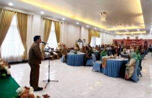 Shalahuddin Ceritakan Perjalanan Panjang Menuju Kursi Bupati pada Pisah Sambut Dandim 1013 Muara Teweh