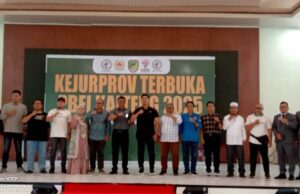 Bupati Barito Utara Berikan Dukungan Kejurprov Terbuka PBFI Kalteng 2025