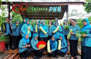 Kebun PKK Barito Utara Perkuat Ketahanan Pangan dan Kemandirian Keluarga