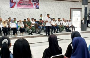 Kesbangpol Barut Gelar Seleksi Tes Kesehatan dan Parade Calon Paskibraka 2026 di Balai Antang