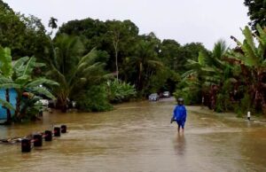 Balai Besar Kalimantan Tengah Diharapkan Segera Tangani Jalan Poros Muara Teweh–Puruk Cahu KM 23 Yang Sering Terkena Banjir