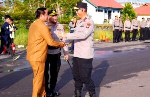 Wakil Bupati Barito Utara Sambut Kunjungan Wakapolda Guna Perkuat Sinergi Pemkab dan Polda Kalteng