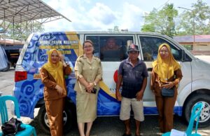 BPPD Barito Utara Buka Layanan Pembayaran PBB Keliling di Area Pasar Dermaga