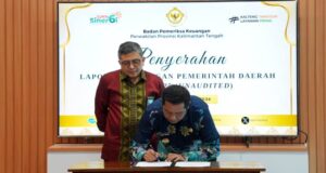 Wakil Bupati Barito Utara Serahkan LKPD 2025 ke BPK Kalteng, Targetkan Kembali Raih Opini WTP