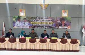 Bupati Barito Utara Tekankan Sinergi dan Program Prioritas Infrastruktur pada Musrenbang RKPD Teweh Timur