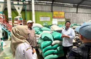 Wakil Bupati Barito Utara Pelajari Hilirisasi Pertanian di Nganjuk, Tinjau Pabrik Beras Terintegrasi