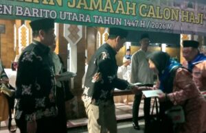 Bupati Lepas JCH Barito Utara, Ingatkan Jaga Kesehatan dan Kesabaran