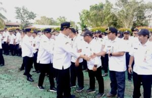 Bupati Barito Utara Tekankan Disiplin ASN dan Optimalisasi Pelayanan Publik Pada Dinas PUPR
