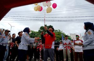 Bupati Barito Utara Launching Muara Teweh Car Free Day, Dorong Gaya Hidup Sehat dan Pengembangan UMKM