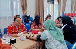PPNI Barito Utara Gelar Penyuluhan dan Cek Kesehatan Gratis bagi Petugas Kebersihan dan Pegawai DLH