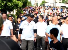 Bupati Barito Utara Hadiri Senam dan Jalan Sehat Hari Bhayangkara ke-80, Perkuat Sinergi Polri dan Masyarakat