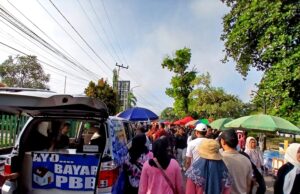 BPPD Barito Utara Hadir di Car Free Day, Permudah Masyarakat Bayar PBB-P2