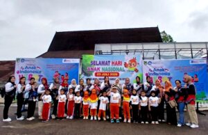 Bunda PAUD Ajak Anak Hidup Sehat dan Ceria Melalui Senam Bersama Peringati Hari Anak Nasional 2026