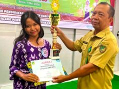 Wakili Kalteng di FLS3N Nasional, Siswi SMPN 1 Muara Teweh Buktikan Kualitas Pendidikan Di Barito Utara Terus Meningkat