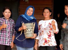 Ketua TP PKK Barito Utara Dorong HAKI Untuk Anyaman Rotan Gunung Purei, Guna Memperkuat Identitas Budaya dan Daya Saing