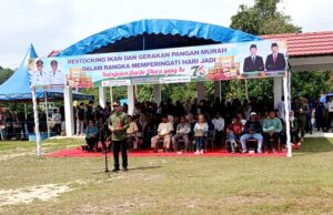 76 Ribu Benih Ikan Ditebar di Perairan Barut Guna Jaga Ekosistem dan Tingkatkan Kesejahteraan Masyarakat