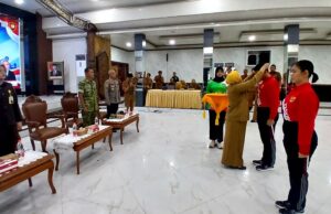 Bupati Barito Utara Tekankan Disiplin dan Jiwa Kebangsaan Bagi Calon Paskibraka 2026
