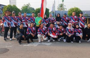 Dinas Pendidikan Meriahkan Gowes Bareng Peringatan HUT ke-76 Barito Utara dan HUT Bhayangkara ke-80