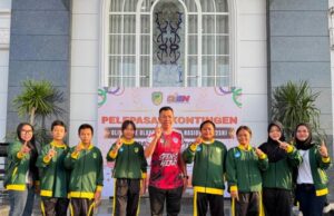 Enam Siswa SMPN 1 Muara Teweh Perkuat Kontingen Barito Utara di O2SN Kalteng 2026
