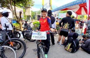 Naruk Saritani Apresiasi Gowes Bareng HUT Barut dan HUT Bhayangkara, Perkuat Kebersamaan Masyarakat